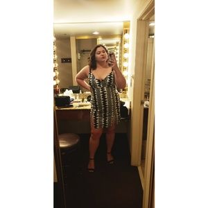 NWT Fashion Nova Curve Star Behavior Mini Dress
